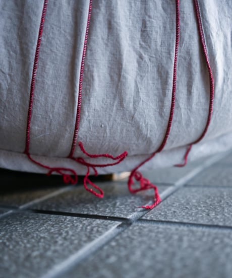 JFR × Hankes "Blood clot chell tote bag" Linen.
