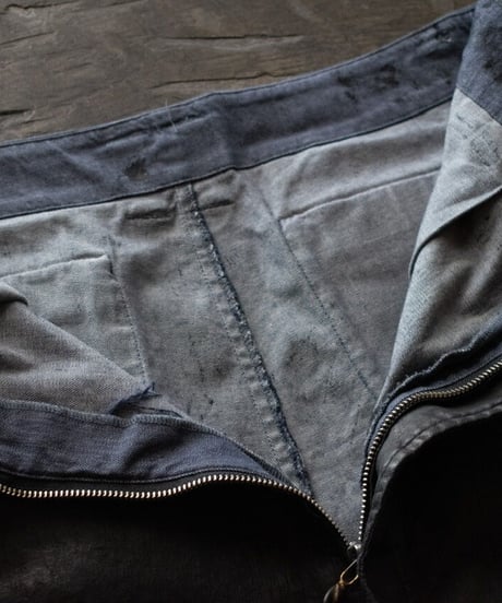 WILDFRÄULEIN "oild sarouel denim short pant"