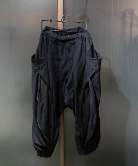 WILDFRÄULEIN "Fleece sarouel wide pants"