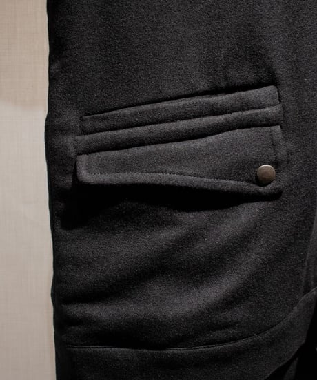 WILDFRÄULEIN "Italian wool jumper" Black Merino.