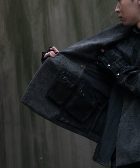 WILDFRÄULEIN "Tailored jacket type-Ⅱ" Hand waven.