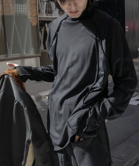 JFR "Acid type - 0 long sleeve" Black silk.