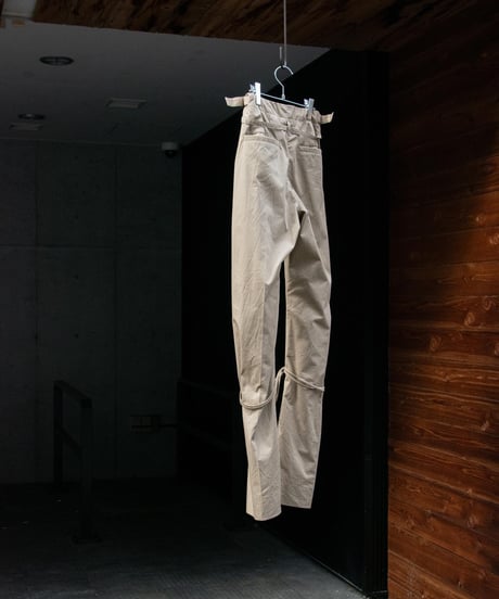 WILDFRÄULEIN "Tiger foot slacks pants" Chino.