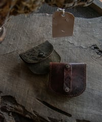 WILDFRÄULEIN "Coin leather wallet" 2color.