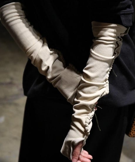 JFR "Acid type -0 Arm warmer" Mixed media.