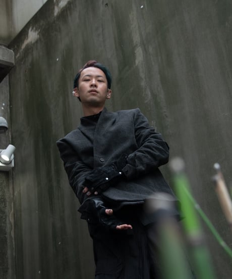 WILDFRÄULEIN "Tailored jacket type-Ⅱ" Hand waven.