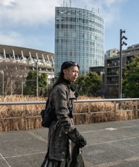 Gauche "Yofuke gekkoh shirt cardigan"