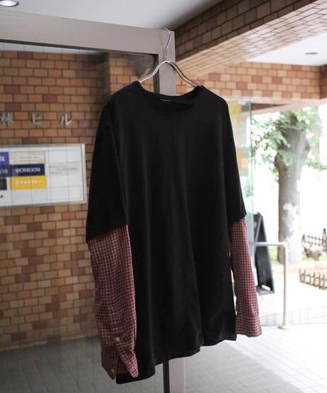 JFR "Crisis heart repezen black panaer' long sleeves" 3Theme printed.