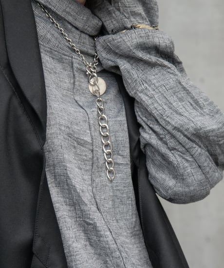 μ "3chain silver necklace" Rheims.
