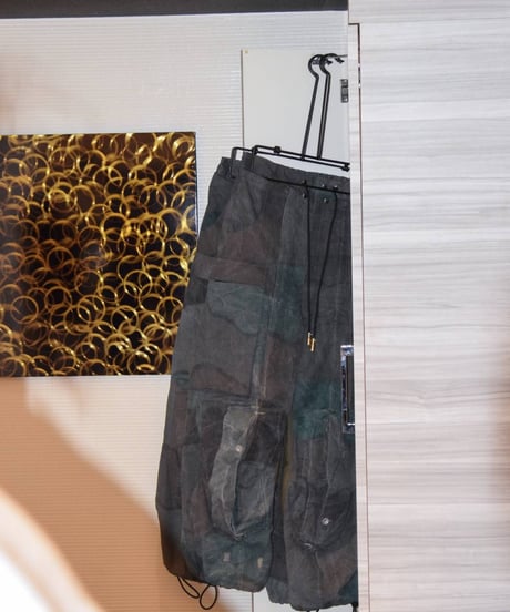 WILDFRÄULEIN "Camouflage tech cargo wide pants"