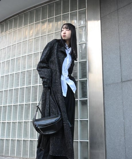 WILDFRÄULEIN "Cotton tweed gekkoh shirt coat"