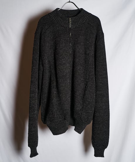 WILDFRÄULEIN "Alphaka drivers knit" Dark grey color.