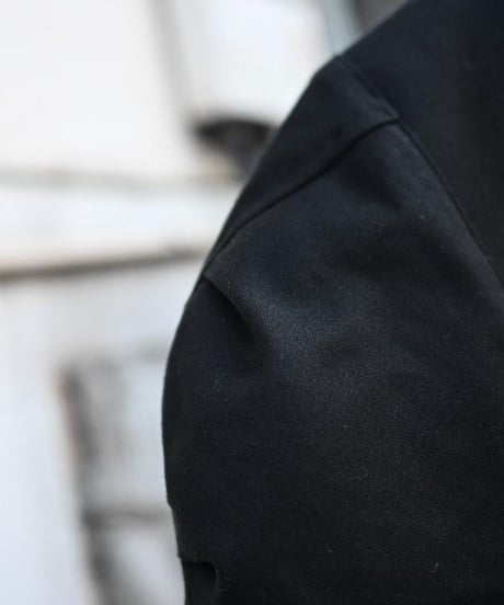 WILDFRÄULEIN "Hoodie snood" Black molskin.