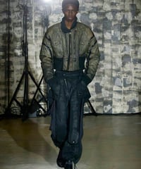 WILDFRÄULEIN "Goat bomber jacket type-c" Dark.