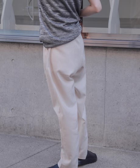 WILDFRÄULEIN "Slab linen easy slacks"