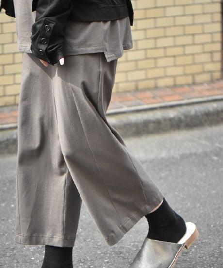 JFR "3D wide easy pants" 4variation.