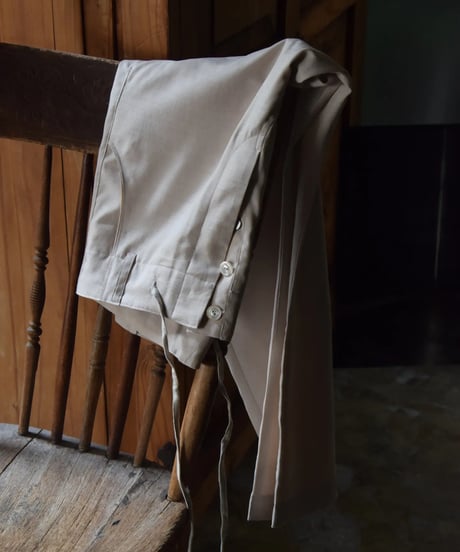 WILDFRÄULEIN "Slab linen easy slacks"