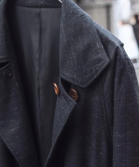 WILDFRÄULEIN "Coat" Kasuri wool × linen.