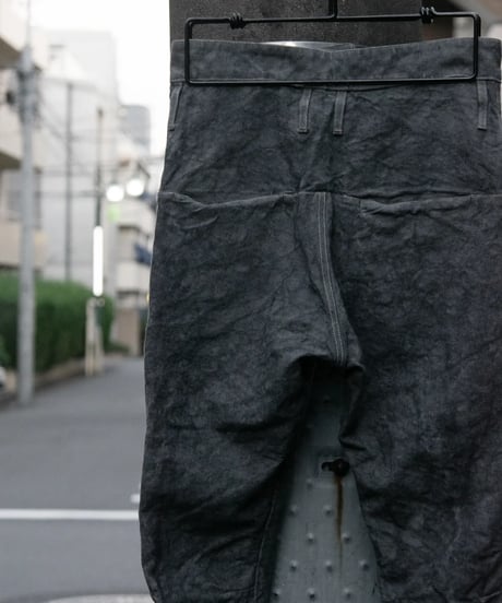 WILDFRÄULEIN "Heavy linen high waist skiny pant"