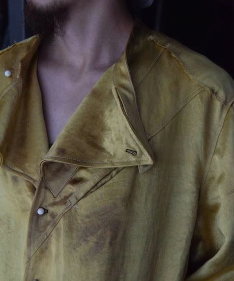 WILDFRÄULEIN × Gauche "Bourgeois shirt" Golden apple.