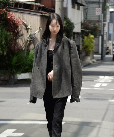 WILDFRÄULEIN "Tailored jacket type-Ⅱ" Hand waven.