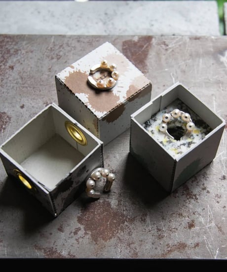 Ferric "Pearl ear cuffs"
