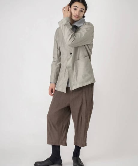 JFR "3D wide easy pants" 4variation.