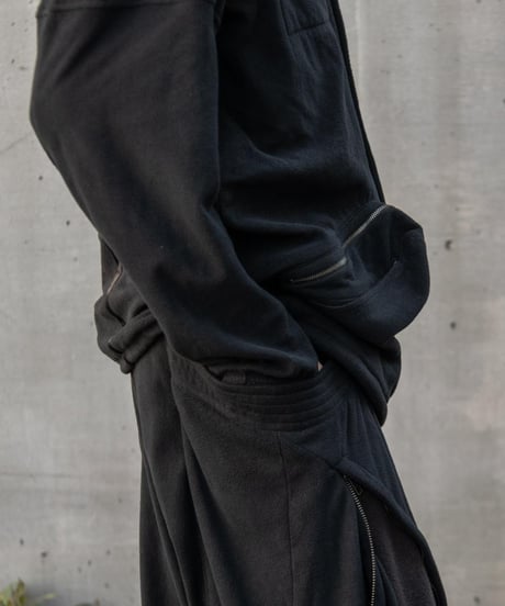 WILDFRÄULEIN "Fleece sarouel wide pants"