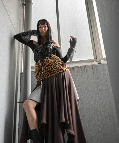 WILDFRÄULEIN "Black pancers dress"