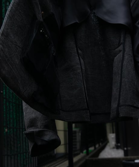 WILDFRÄULEIN "Tailored jacket type-Ⅱ" Hand waven.