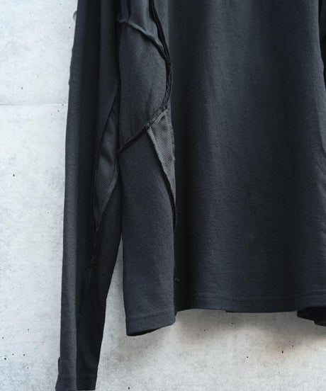 JFR "Acid type - 0 long sleeve" Black silk.