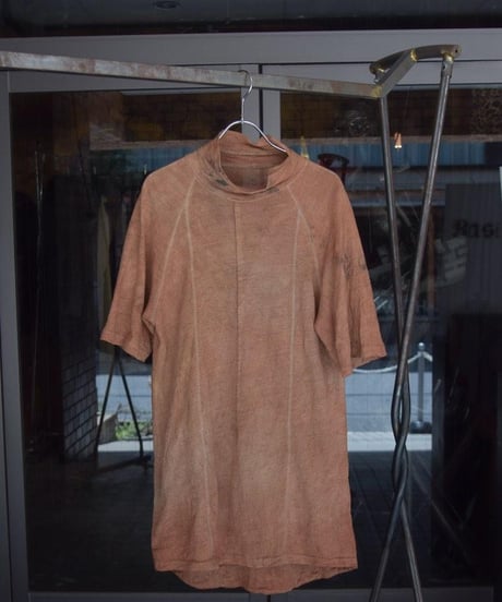 JFR × WILDFRÄULEIN "Solid high neck cutsew" Yohryu black & grey , Linen jersey.