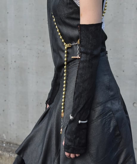 JFR "Acid type-I arm warmers" Black floor.