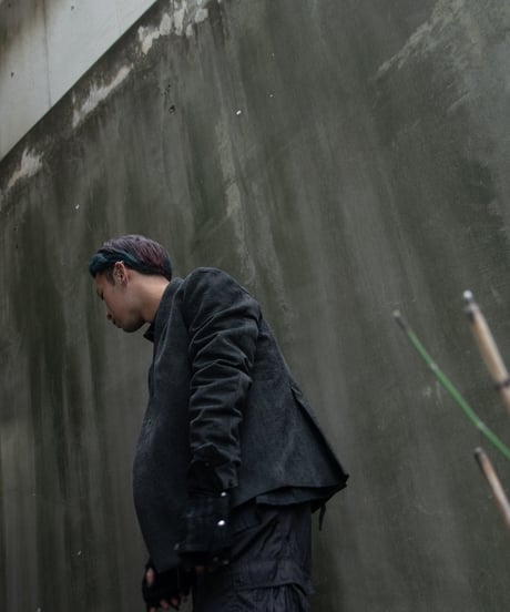 WILDFRÄULEIN "Tailored jacket type-Ⅱ" Hand waven.