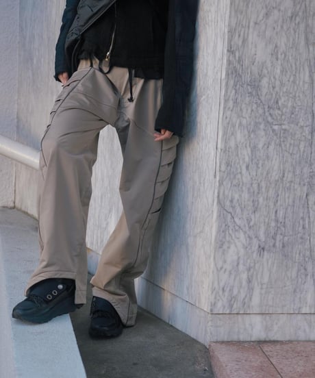 JFR "Side tucked cocoon pants"