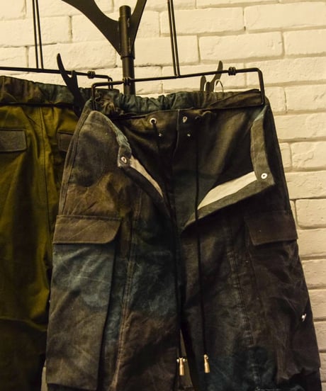 WILDFRÄULEIN "Camouflage tech cargo wide pants"