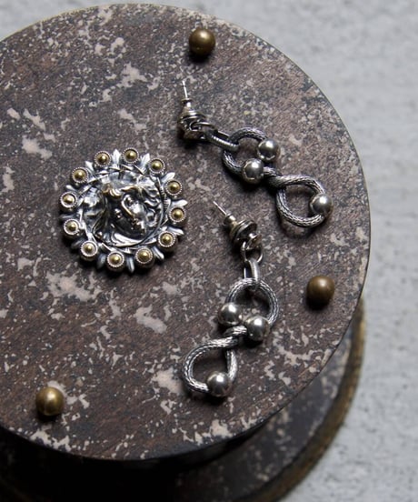 μ "800 twisted 925 bowl silver pierce"