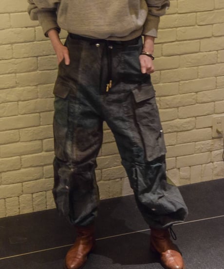 WILDFRÄULEIN "Camouflage tech cargo wide pants"