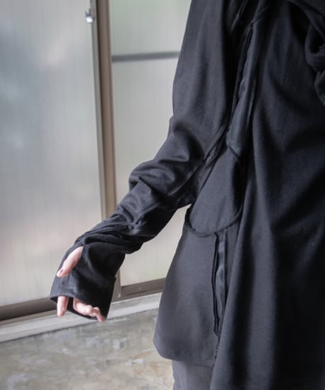 JFR "Acid type - 0 long sleeve" Black silk.