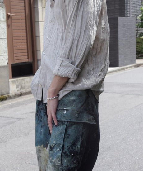 Hankes "Western shirt" Hand spinning cotton.