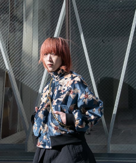 Hankes "Blue eyes flower blouson"