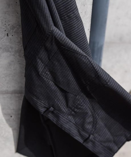 WILDFRÄULEIN "Decadence onepiece" Summer wool stripe.