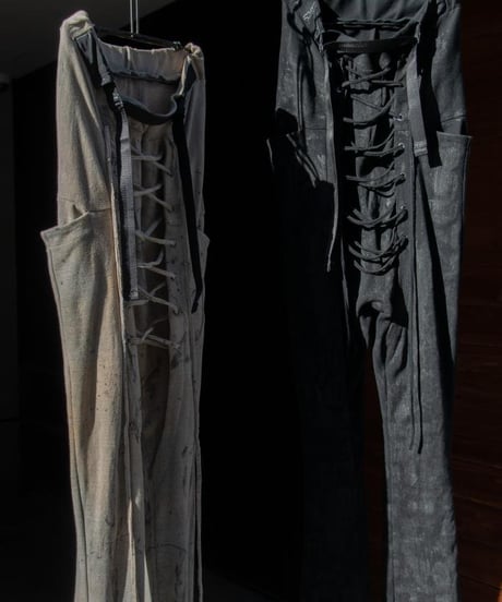JFR "Pirates longers pants" Black & Rust grey.