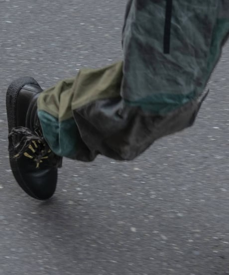 WILDFRÄULEIN "Camouflage tech cargo wide pants"