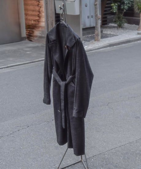 WILDFRÄULEIN "Coat" Kasuri wool × linen.