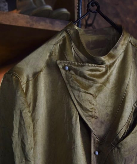 WILDFRÄULEIN × Gauche "Bourgeois shirt" Golden apple.