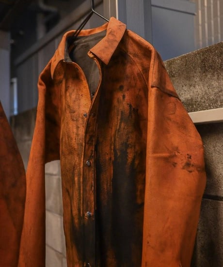 WILDFRÄULEIN "Crafted leather shirts" Hand kakishibu.