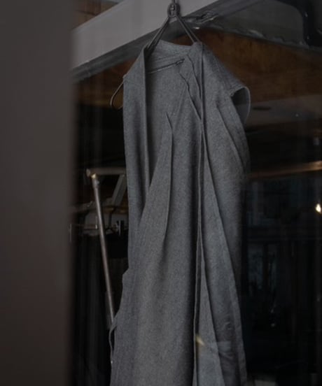 WILDFRÄULEIN "Amo japonism denim dress coat"