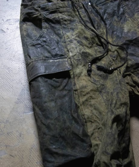 WILDFRÄULEIN "Wax tech cargo wide pants"
