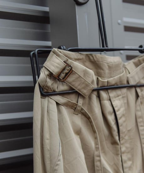 WILDFRÄULEIN "Tiger foot slacks pants" Chino.